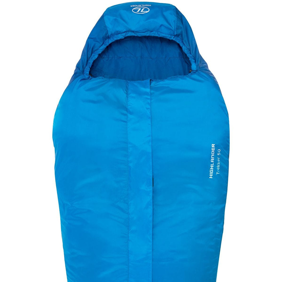 Highlander Trekker 50 Mummy Sleeping Bag Blue