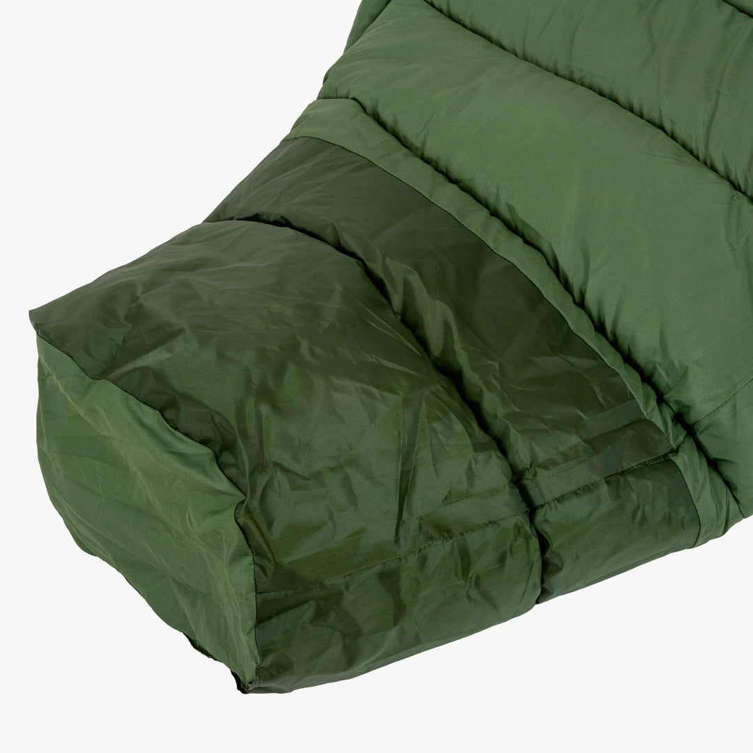 Highlander Forces Phoenix Flame 400 Mummy Sleeping Bag Olive Green