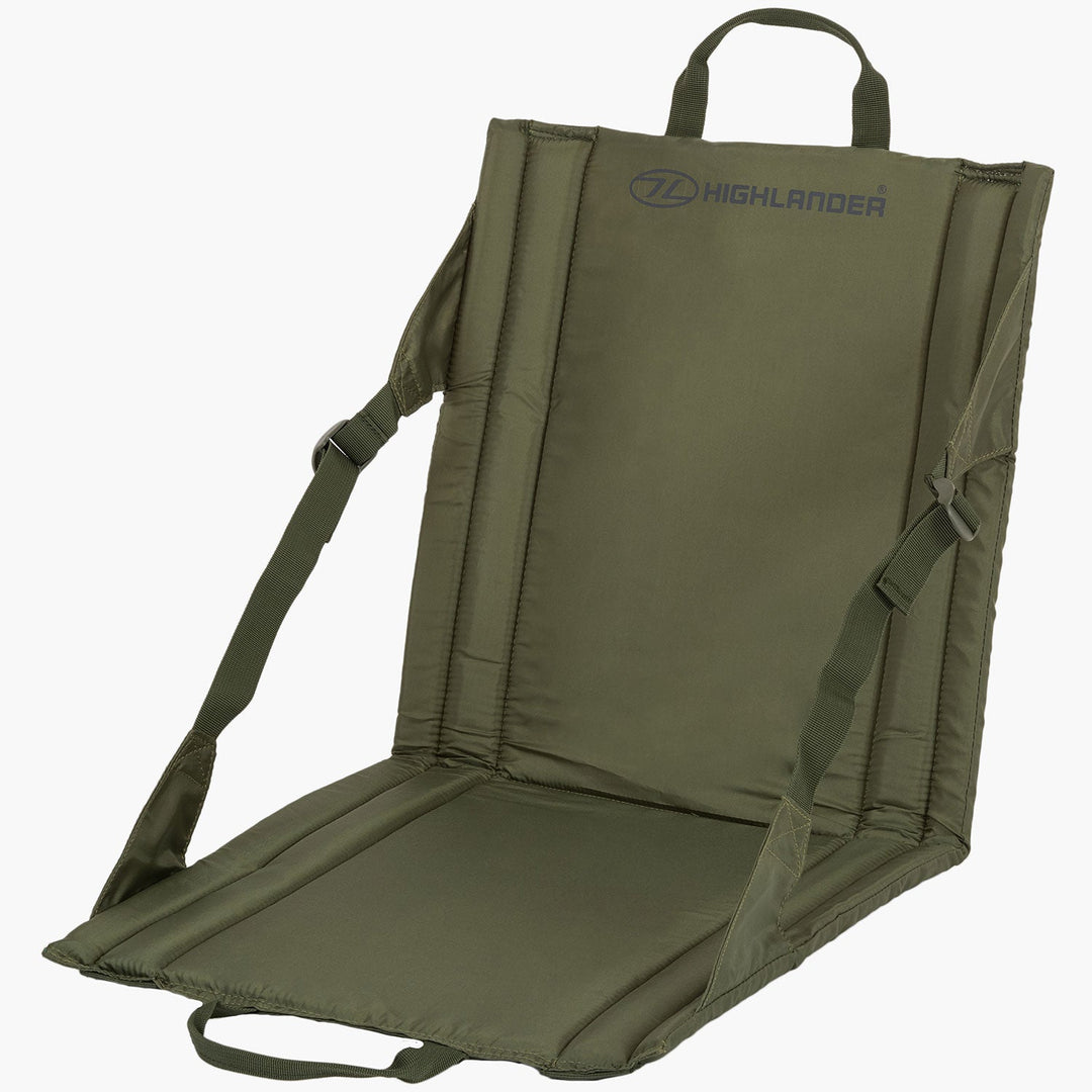Highlander Folding Outdoor Seat Olive