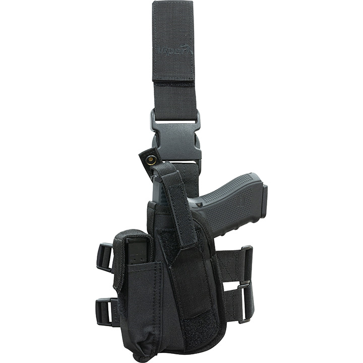 Viper Tactical Leg Holster Left Hand Black