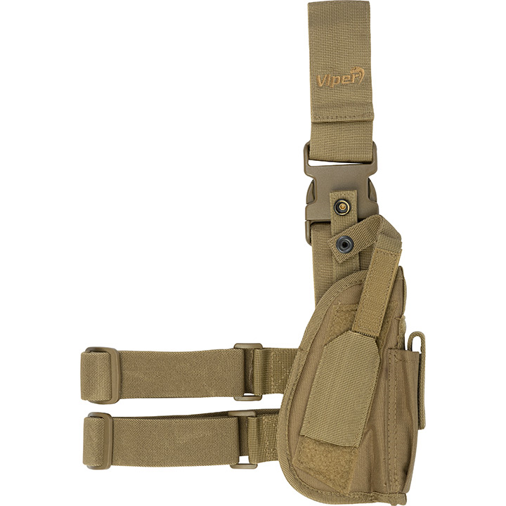 Viper Tactical Leg Holster Right Hand Coyote