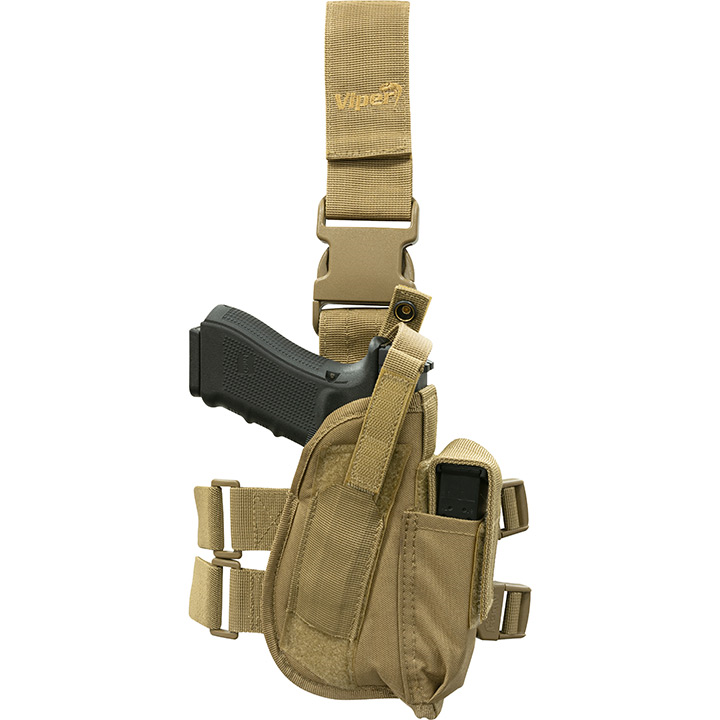 Viper Tactical Leg Holster Right Hand Coyote