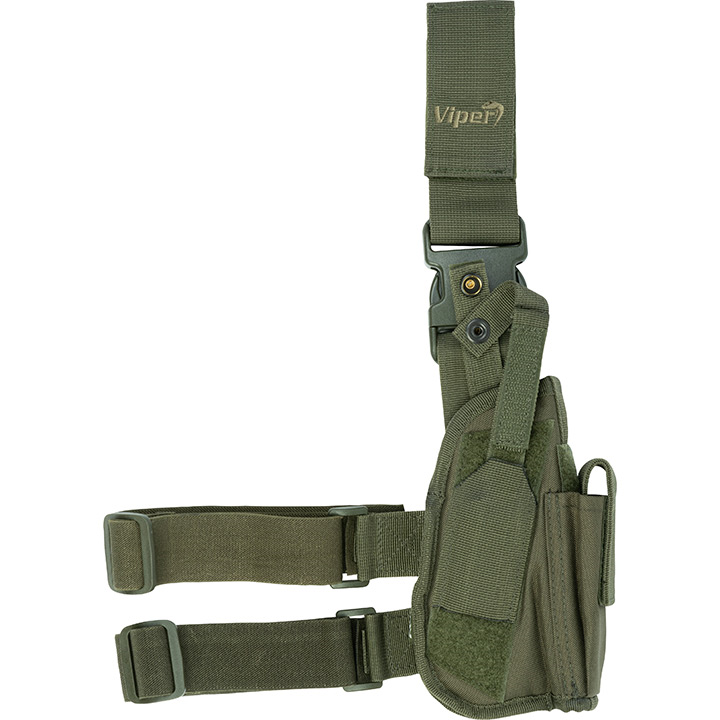 Viper Tactical Leg Holster Right Hand Green