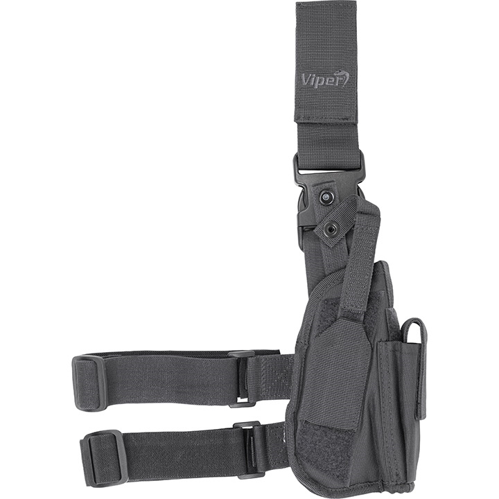 Viper Tactical Leg Holster Right Hand Titanium