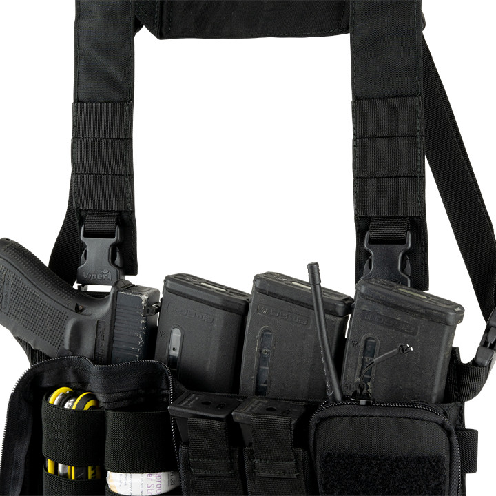 Viper VX Buckle Up Ready Rig Black