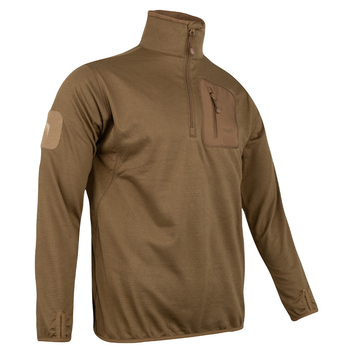 Viper Technical Mid Layer Fleece Top Coyote