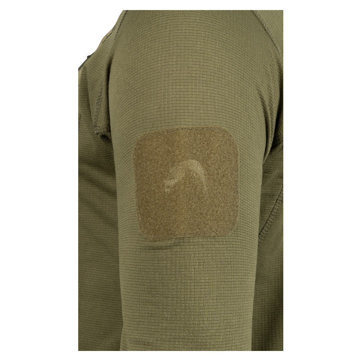 Viper Technical Mid Layer Fleece Top Green