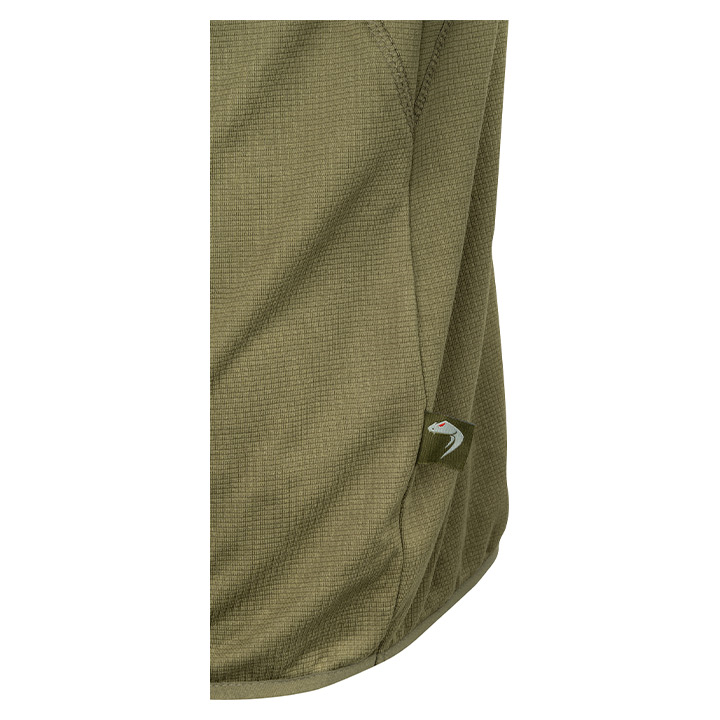 Viper Technical Mid Layer Fleece Top Green