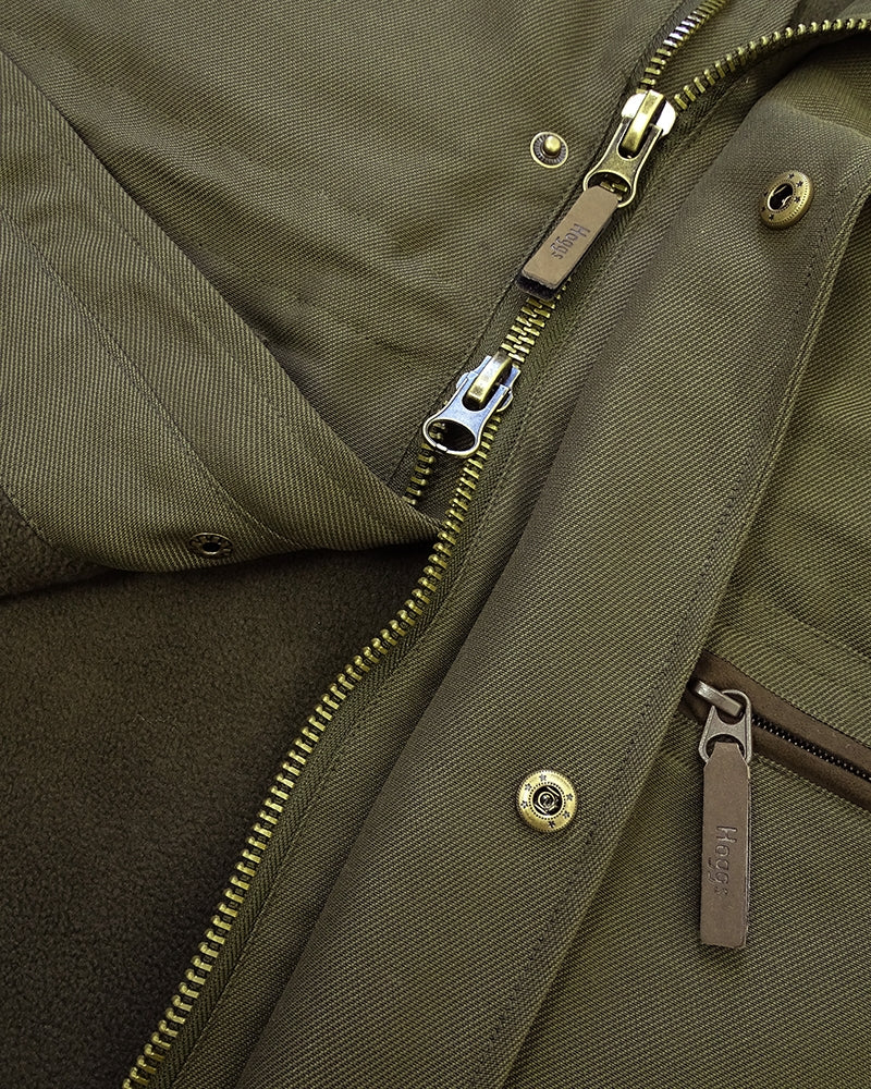Hoggs Of Fife Kincraig Field Waistcoat Olive Green