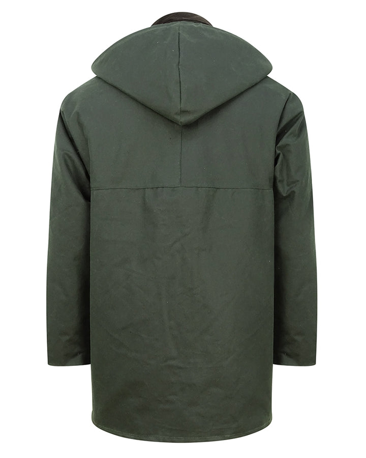 Hoggs Of Fife Padded Wax Jacket Olive