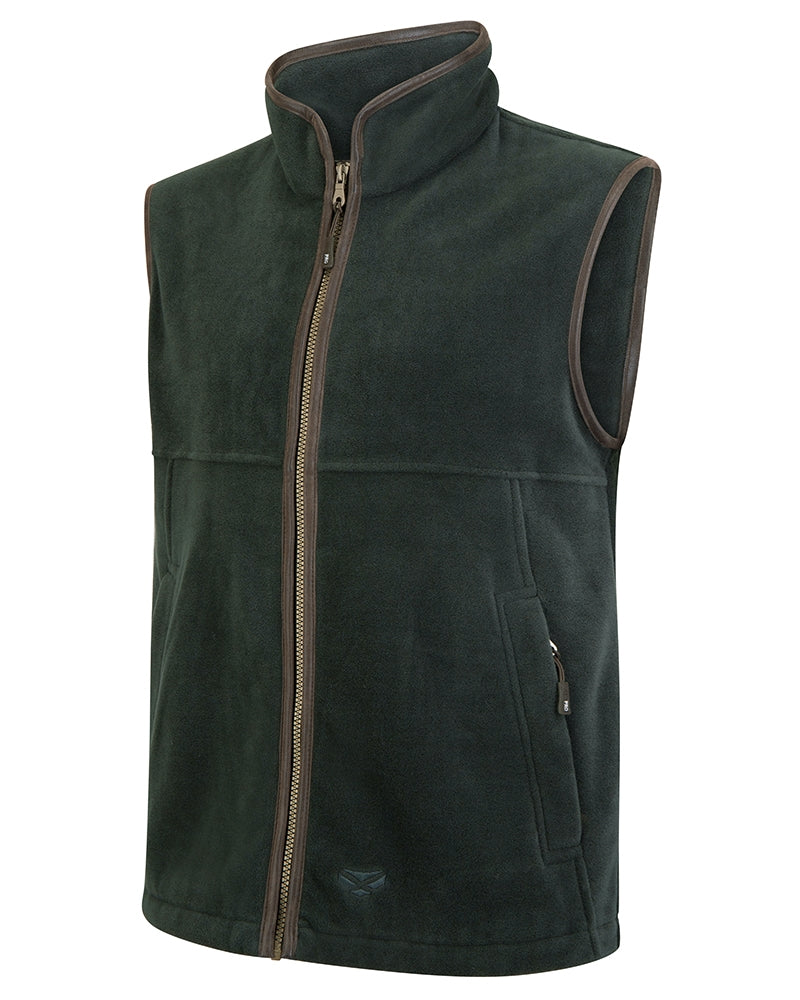 Hoggs Of Fife Stenton Ladies Fleece Gilet Pine