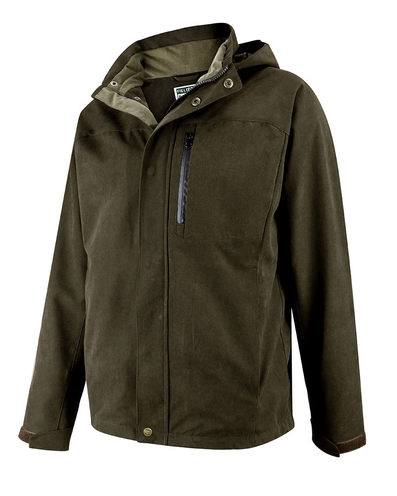 Hoggs Of Fife Struther Zip Through Jacket Dark Green
