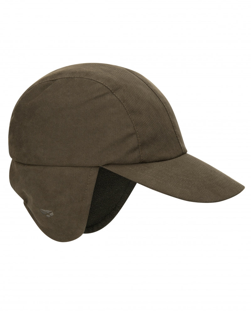 Hoggs Of Fife Struther Waterproof Hunt Cap Dark Green