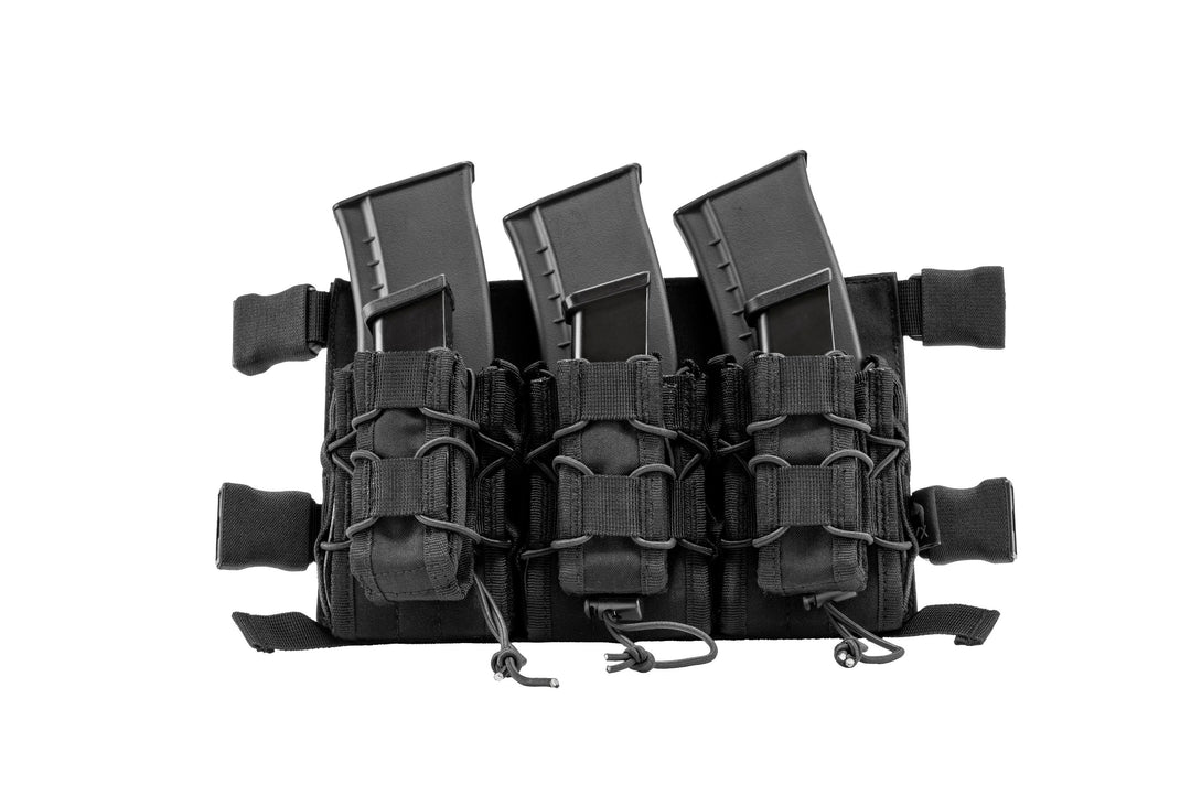 VIPER-VX Buckle Up Mag Rig-Black  Airsoft viper - The Back Alley Army Store