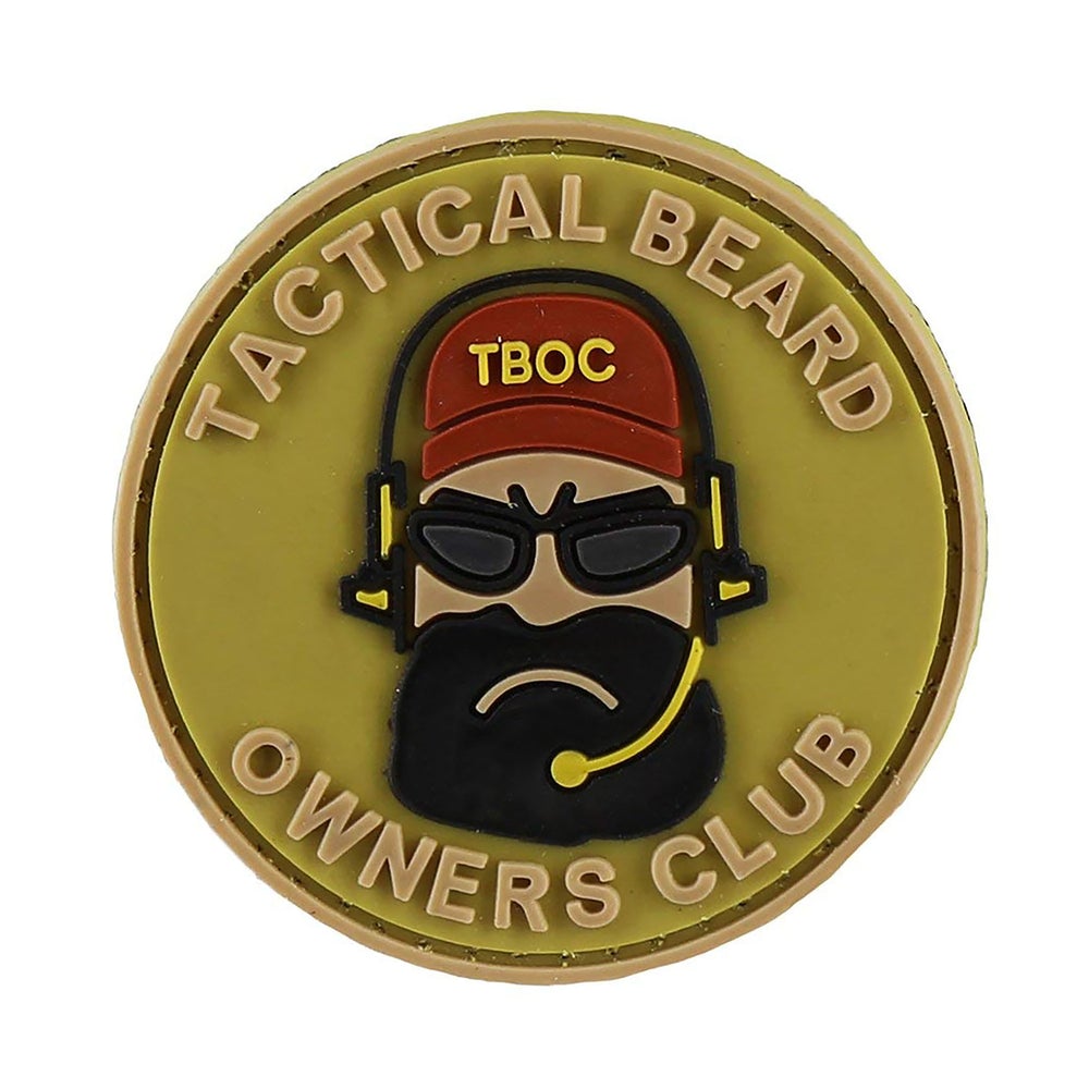 Tactical Beard Owners Club-Tan  Airsoft B2A Tactical - The Back Alley Army Store