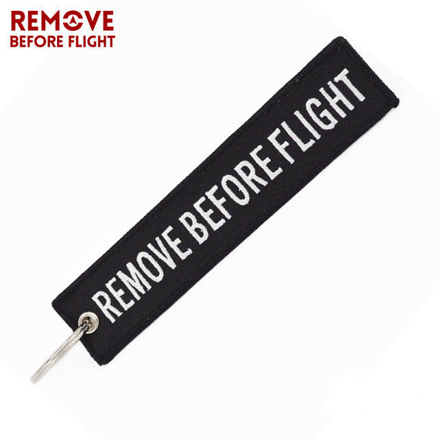 remove before flight tag