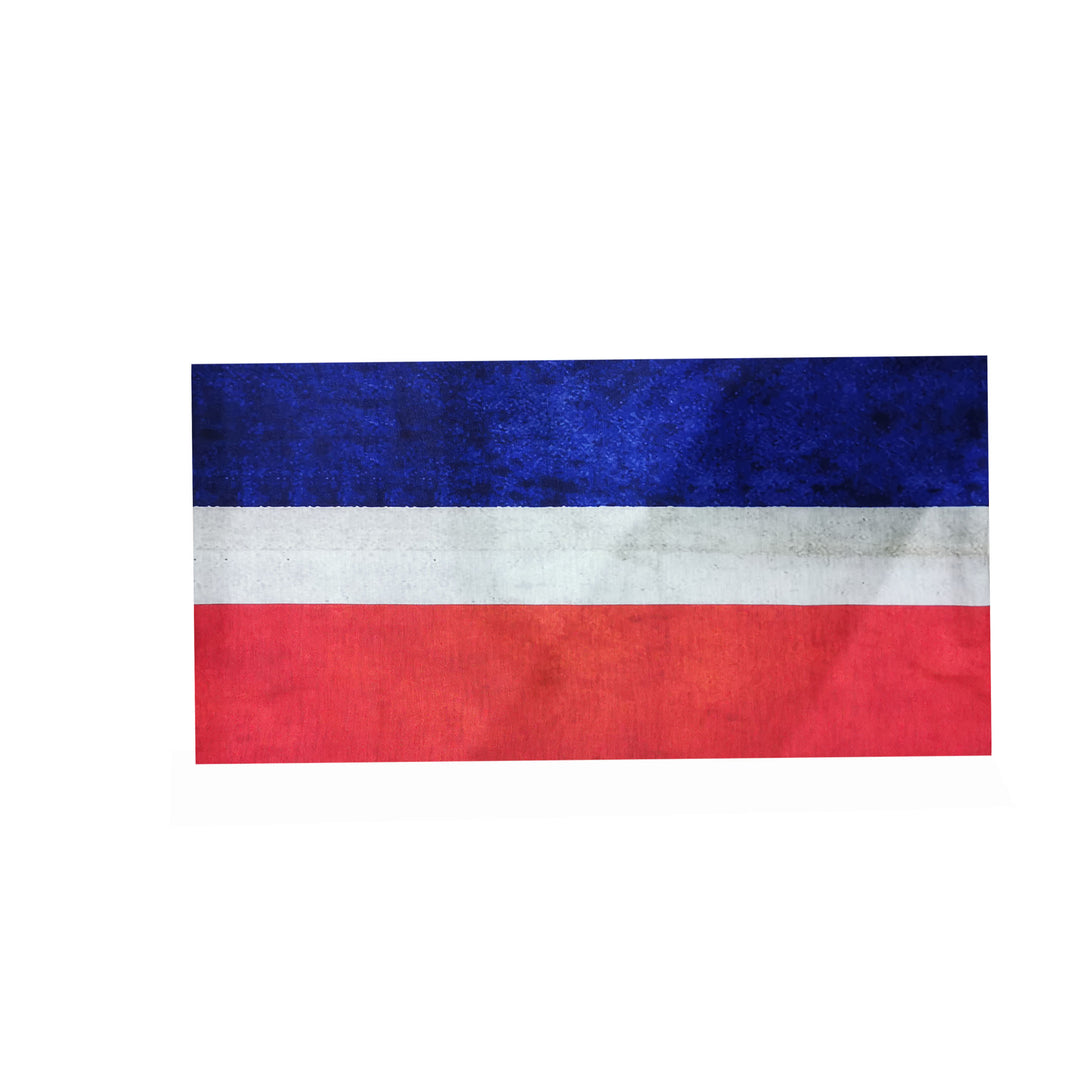 french flag snood-vintage style