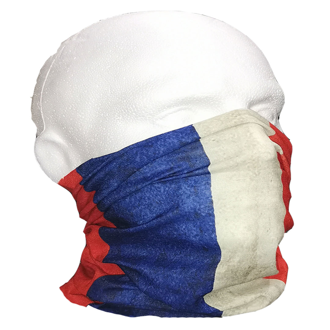 french flag snood-vintage style