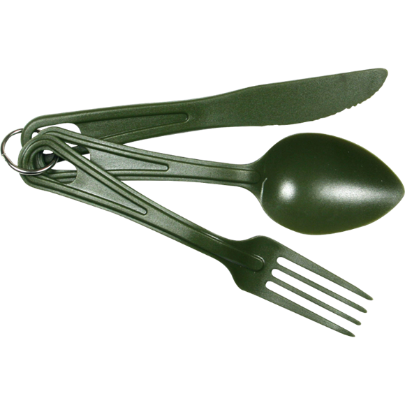 Lightweight cutlery set