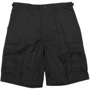 U.S style bermuda-Black  Clothing Mil-Tec - The Back Alley Army Store
