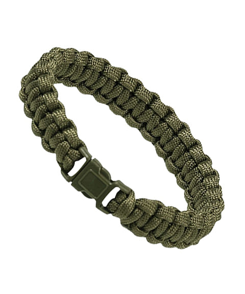 paracord bracelet-plastic closure