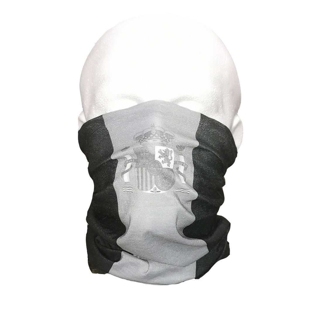 Spanish flag black and grey Tactical snood neckwear