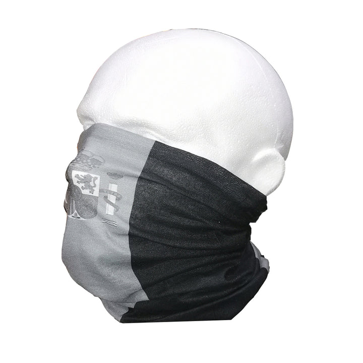 Spanish flag black and grey Tactical snood neckwear