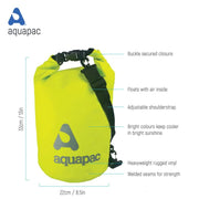 Trailproof drybag-15 litre  Bag Aquapac - The Back Alley Army Store