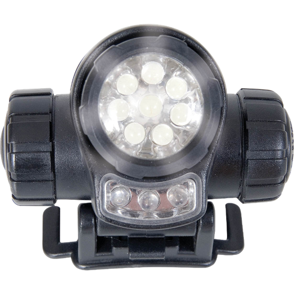 Highlander Ray 3 LED Head Torch Black
