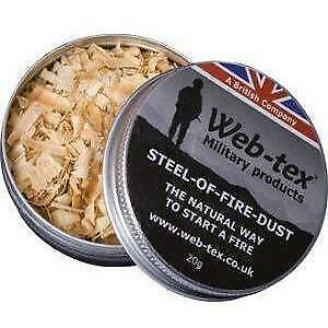 Survival steel of fire dust